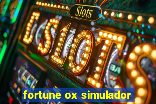 fortune ox simulador